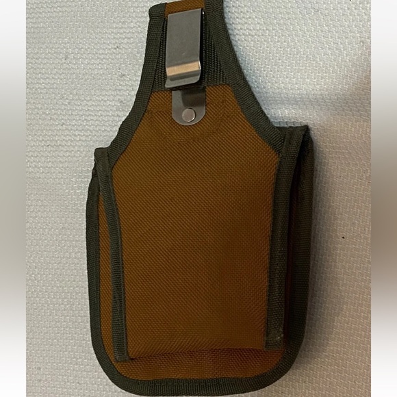 Proware Electrician Muli Tool Pouch 5 Pockets Brown / Green Never Used 25.00 - Picture 6 of 6